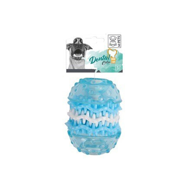 10621199-m-pets-10-5cm-dental-rubber-washy-dog-puppy-pet-chew-teeth-gum-care-play-toy