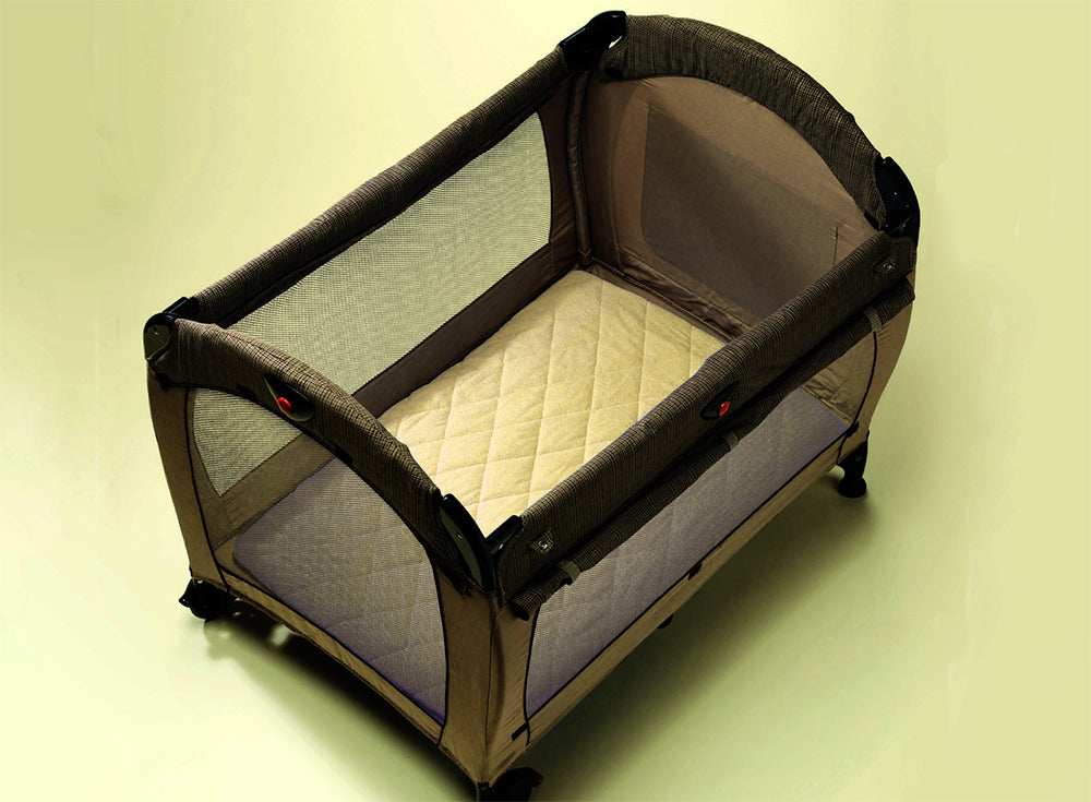 1353525-playette-quilted-105cm-fitted-padded-sheet-for-travel-cot-cream