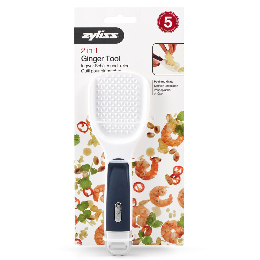 13636-zyliss-19cm-ginger-peeler-grater-2-in-1-kitchen-cutlery-cooking-utensil