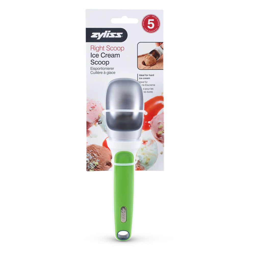 13646-zyliss-right-scoop-steel-ice-cream-scooper-dessert-serving-spoon-assorted