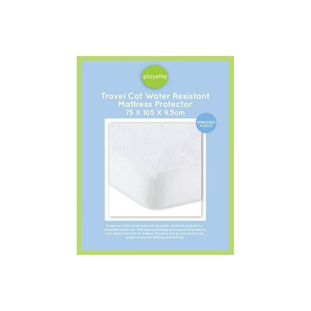 1394170-playette-travel-cot-70x100cm-water-resistant-sheep-pad-white