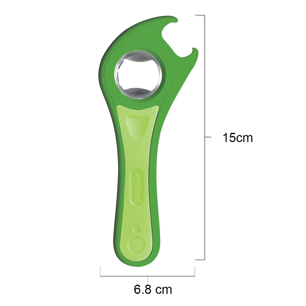 1412-zyliss-5-way-ergonomic-15cm-bottle-can-opener-green