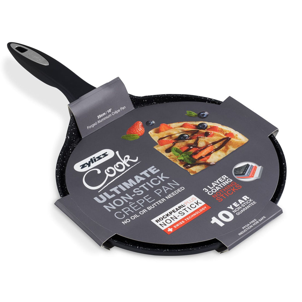 14708-zyliss-ultimate-forged-aluminium-non-stick-25cm-round-crepe-pan-black