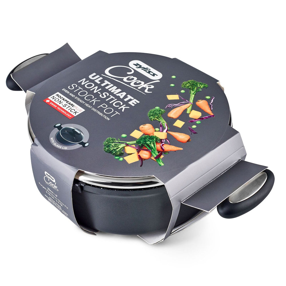 14714-zyliss-ultimate-forged-20cm-2l-non-stick-stock-pot-w-lid-cover-black