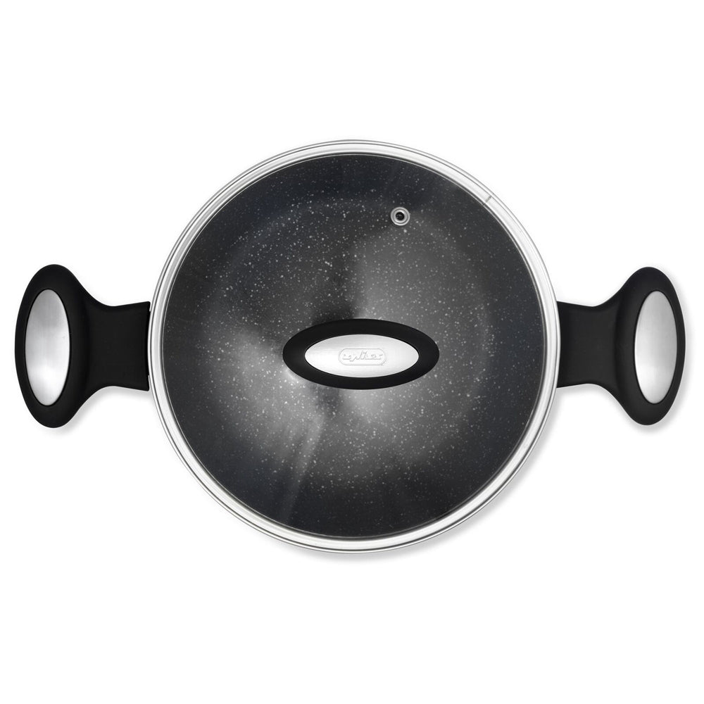 14714-zyliss-ultimate-forged-20cm-2l-non-stick-stock-pot-w-lid-cover-black