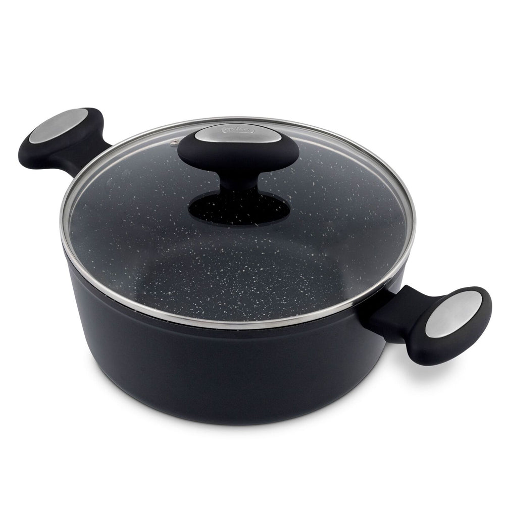 14714-zyliss-ultimate-forged-20cm-2l-non-stick-stock-pot-w-lid-cover-black