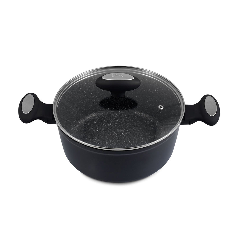 14716-zyliss-ultimate-forged-24cm-4l-non-stick-stock-pot-w-lid-cover-black