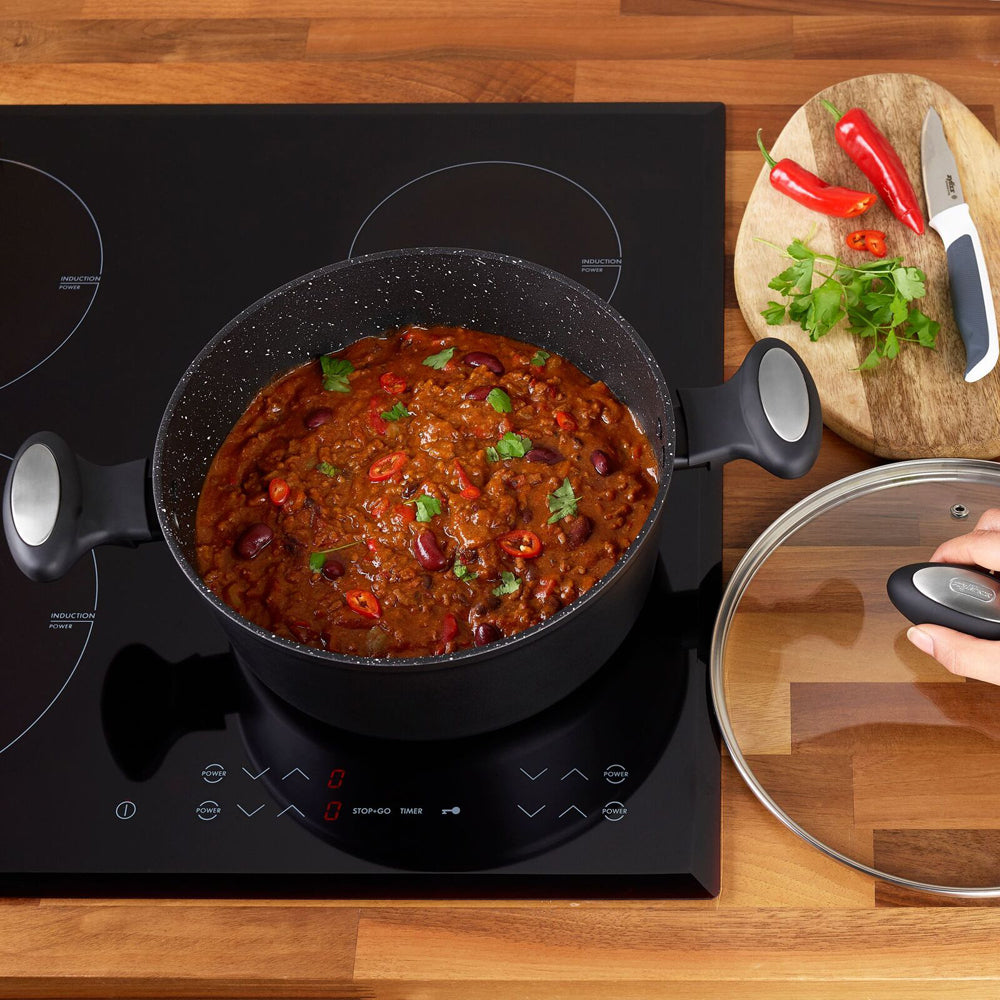 14716-zyliss-ultimate-forged-24cm-4l-non-stick-stock-pot-w-lid-cover-black