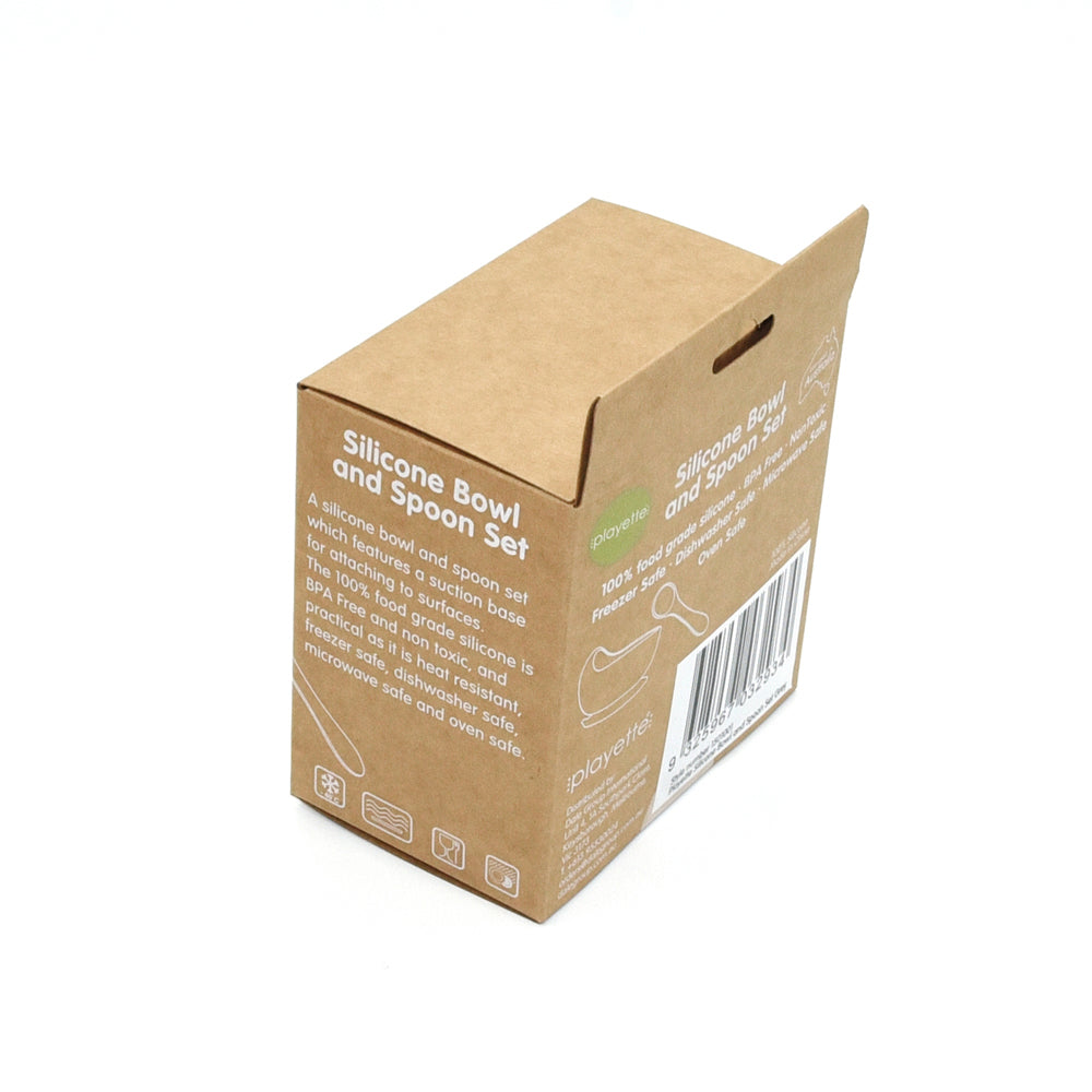 1501001-playette-silicone-bowl-and-spoon-baby-infant-utensil-set-grey-4m