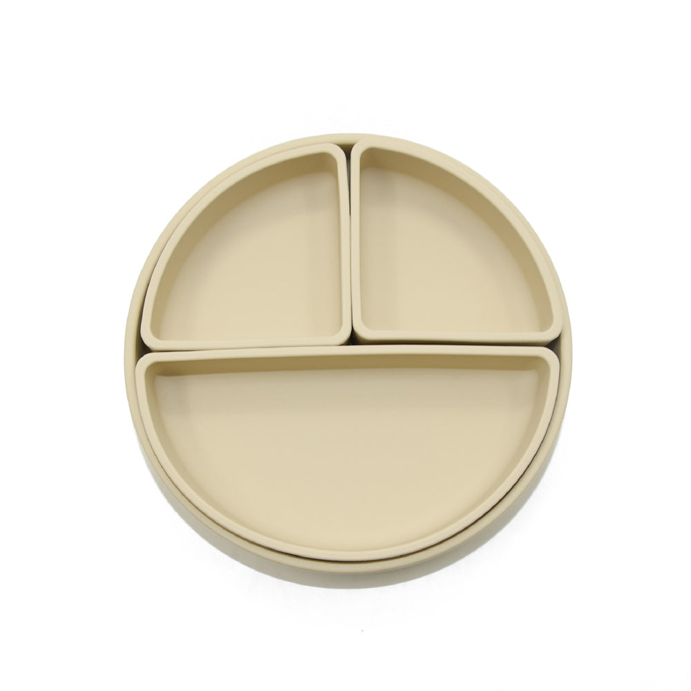 1501021-playette-silicone-baby-infant-divided-and-removable-plate-sand-4m