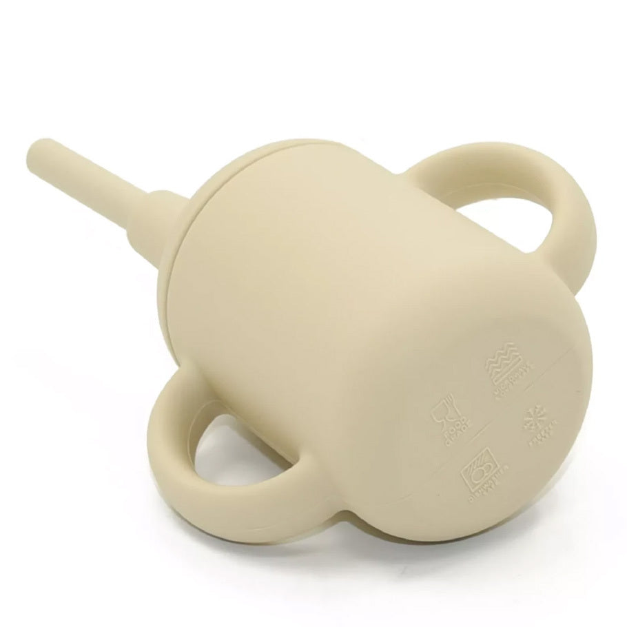 1501022-playette-silicone-baby-infant-sippy-cup-with-handles-sand-4m