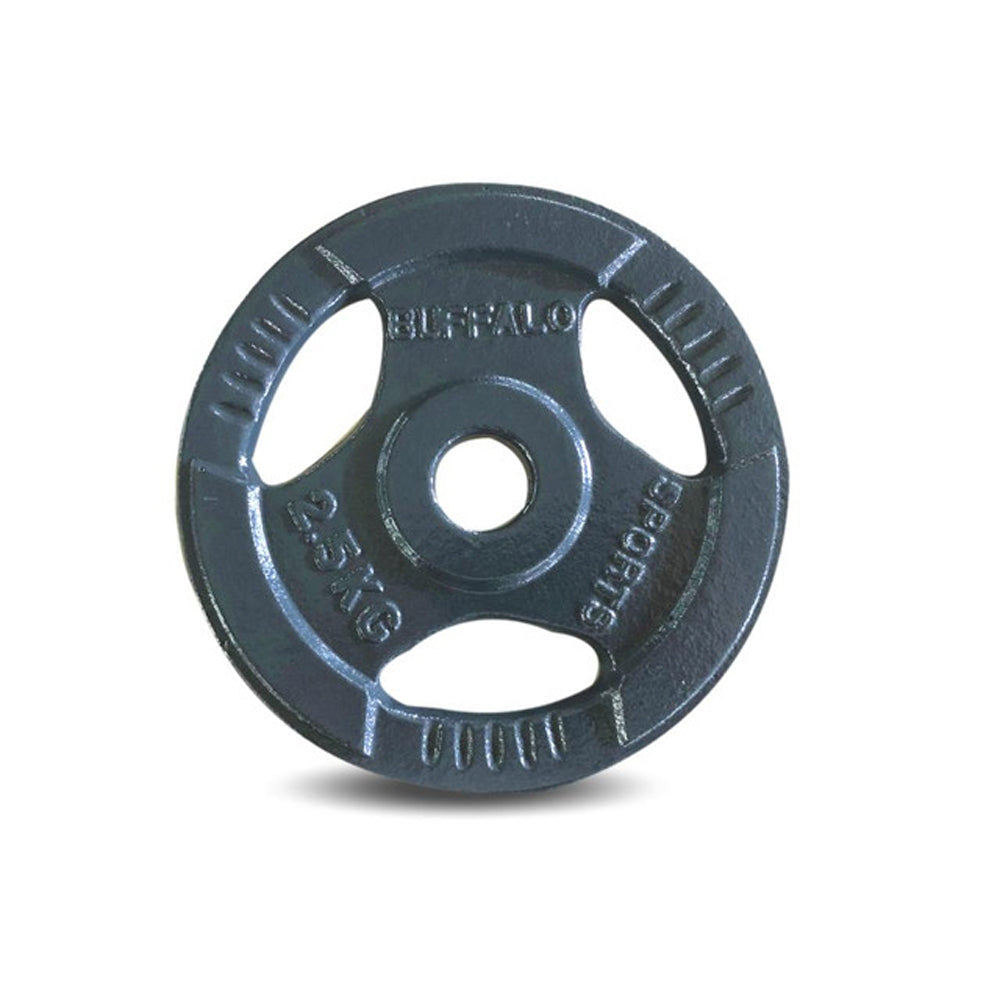 1899602-10pc-buffalo-sports-dumbell-barbell-1-5-2-5kg-29mm-weight-plates-set