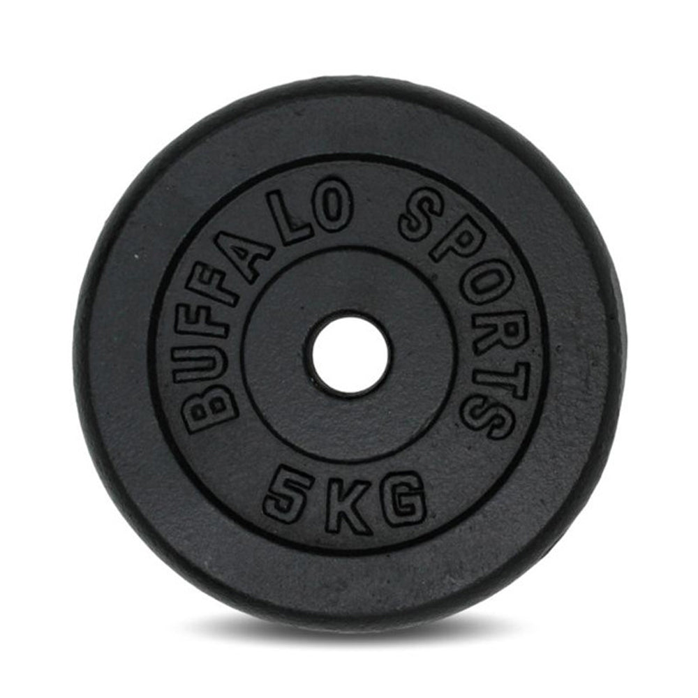 2048693-4pc-buffalo-sports-5kg-26mm-dumbell-barbell-plates-gym-set
