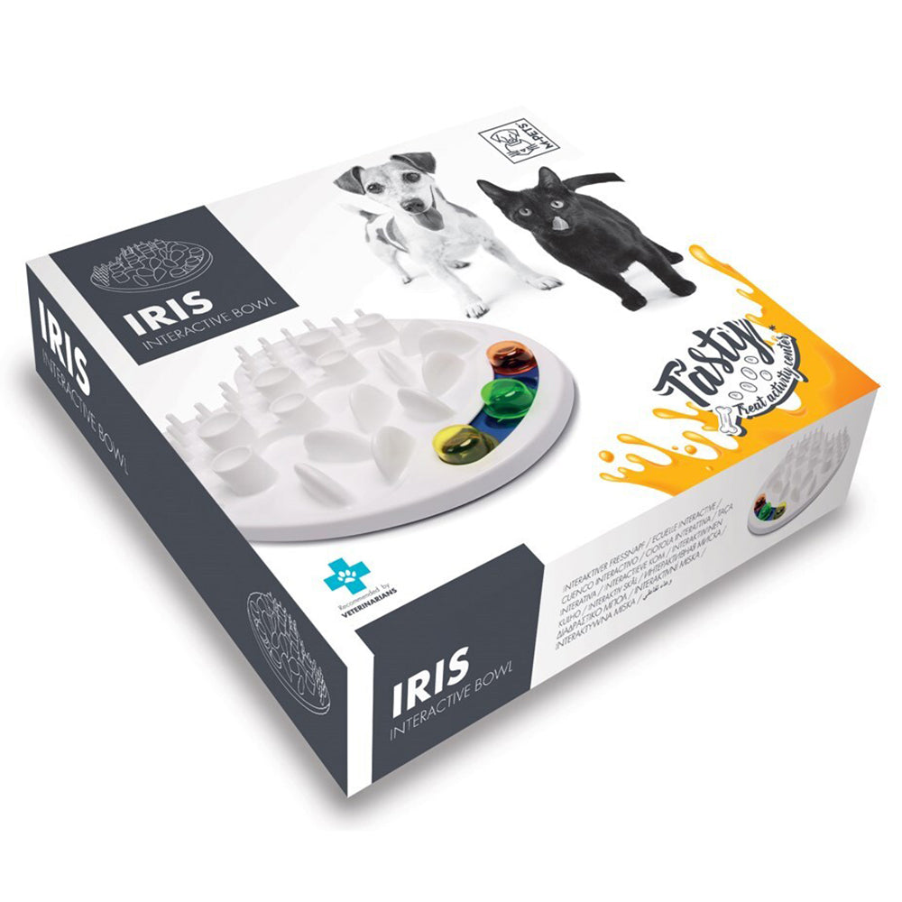 20500899-tasty-iris-interactive-feeding-bowl-cat-kitty-pet-feeder-container