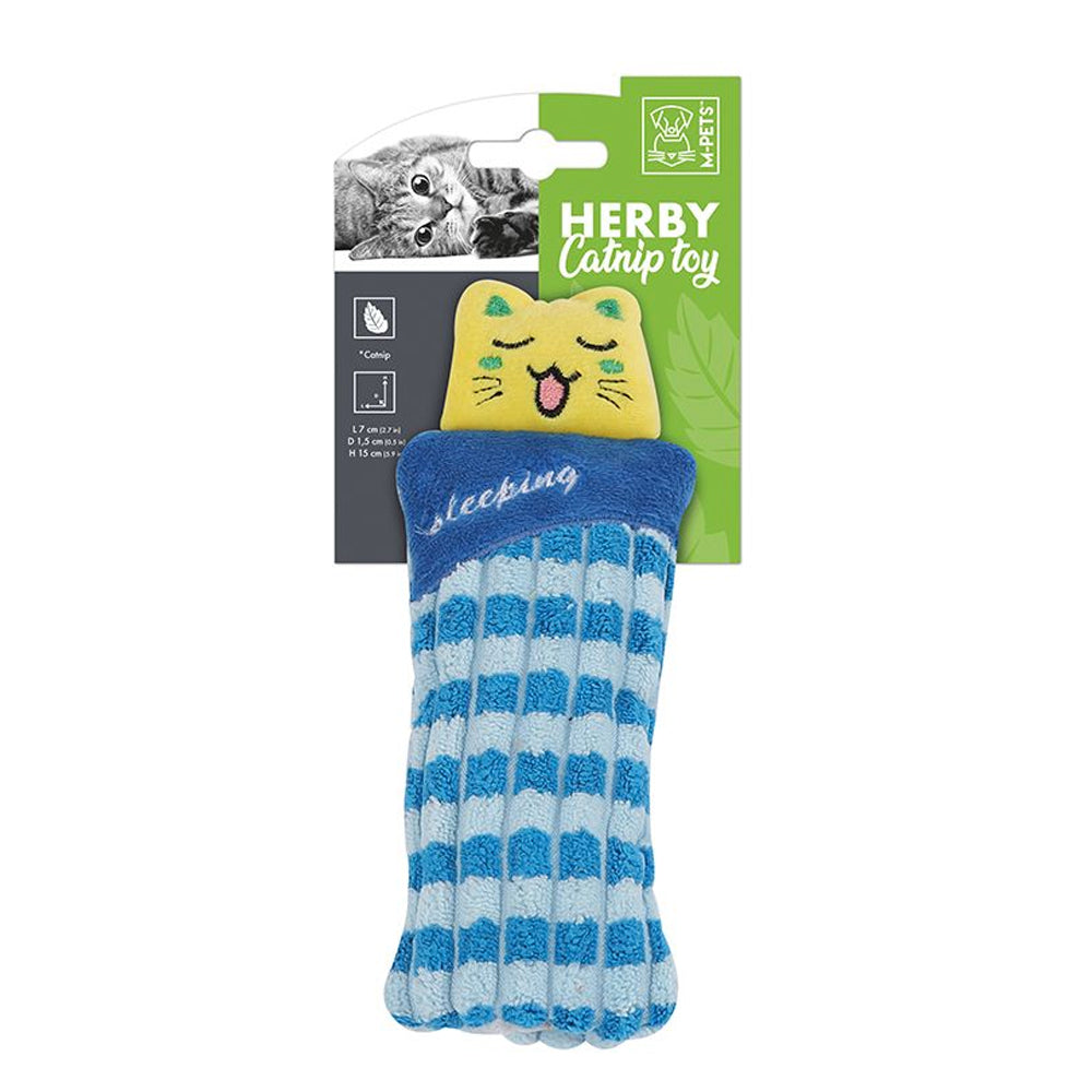 20602399-m-pets-15x7cm-herby-polyester-catnip-toy-cat-kitten-pet-interactive-toy-assort