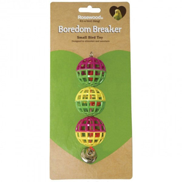 22056-rosewood-3-17cm-plastic-lattice-balls-w-bell-pet-toy-assorted