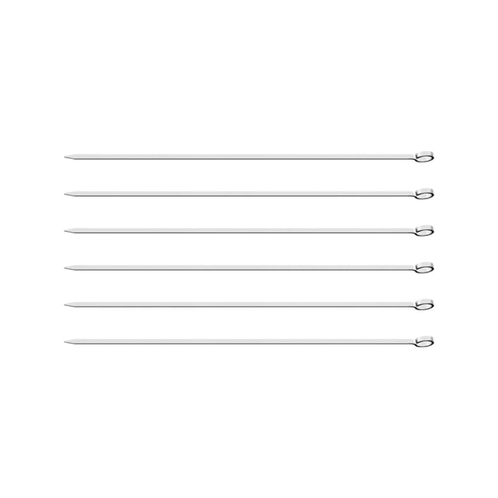 26499-003-6pc-tramontina-30cm-stainless-steel-skewers-home-kitchen-bbq-tool-set