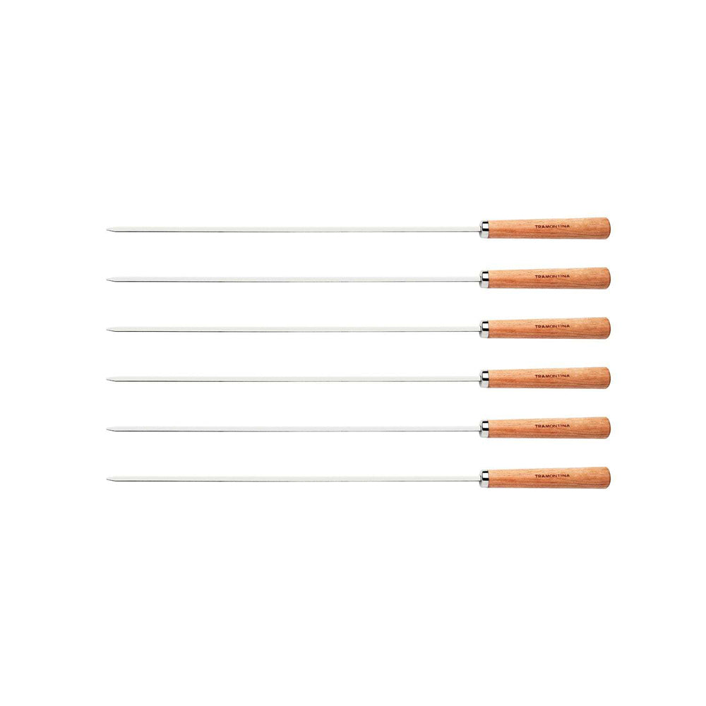 26499-011-6pc-tramontina-50cm-stainless-steel-skewers-home-kitchen-bbq-tool-set