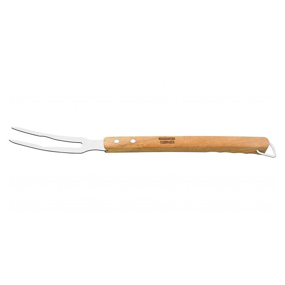 26581-100-tramontina-49cm-carving-fork-home-kitchen-cooking-tool-w-wooden-handle