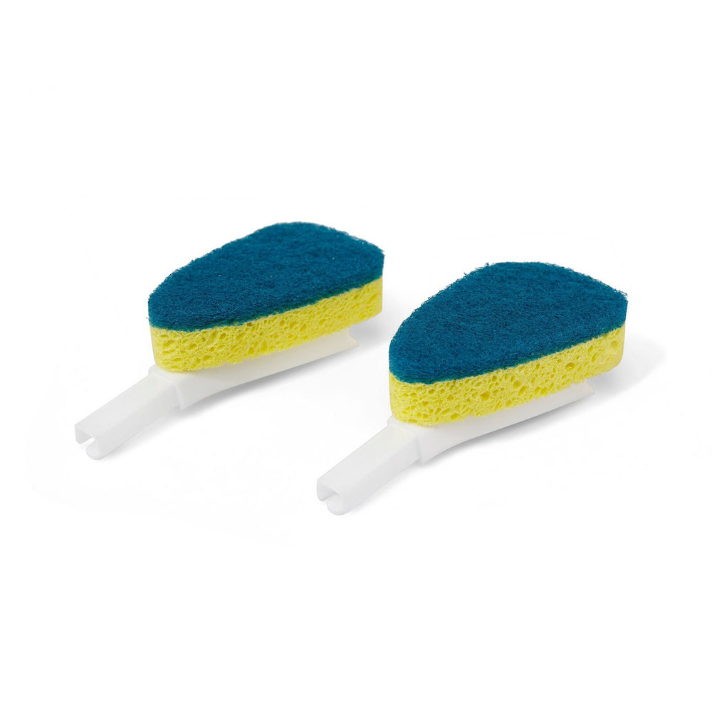 288021-2pc-full-circle-laid-back-2-dish-sponge-triangle-refill-replacement-head