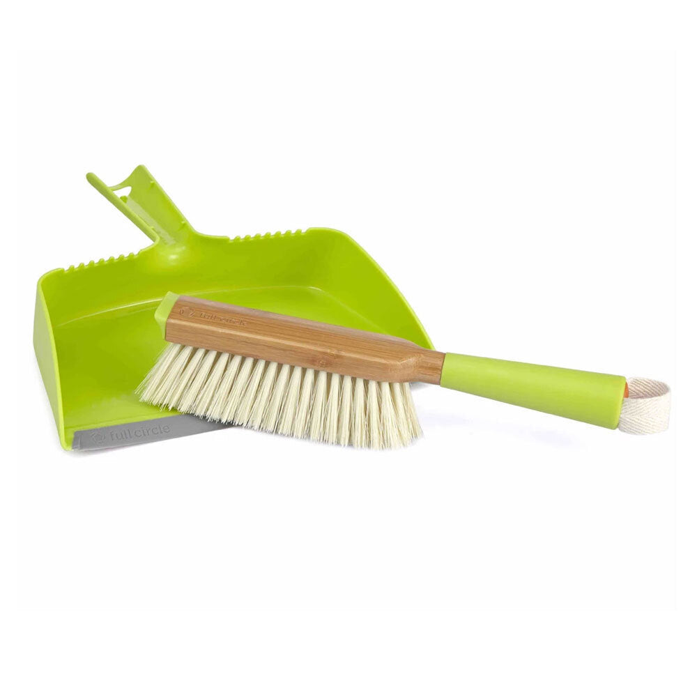 28847-full-circle-clean-team-brush-dust-pan-set-green