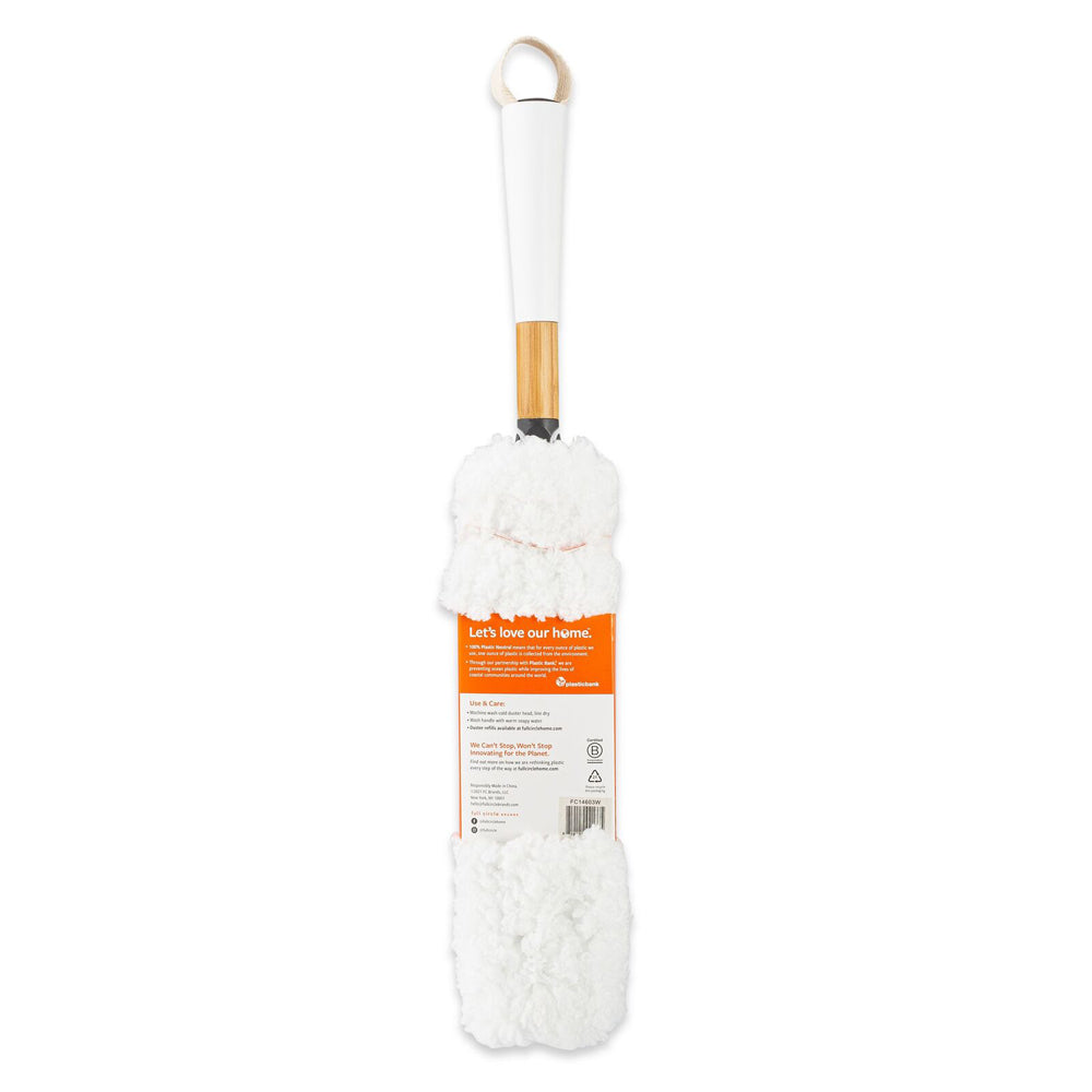 28956-full-circle-dust-whisperer-replaceable-microfibre-duster-white