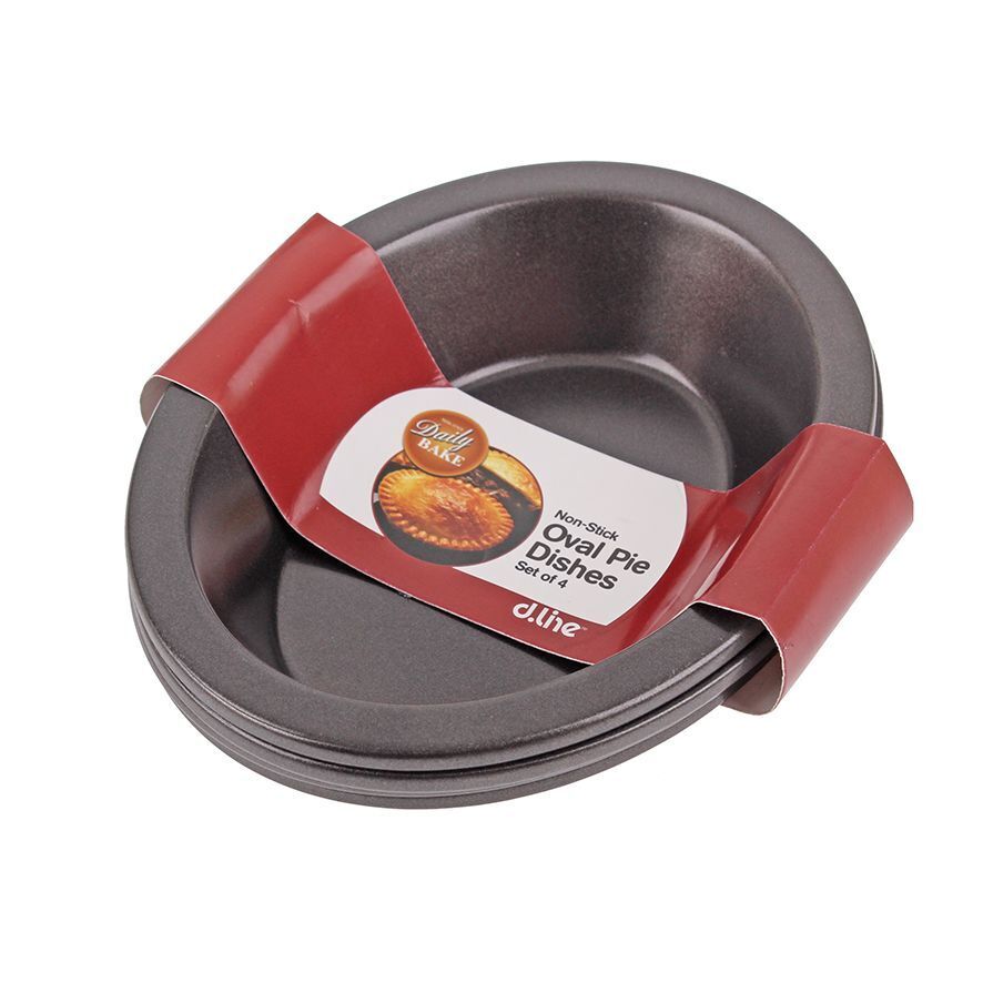 2999-4-4pc-daily-bake-non-stick-oval-pie-dish-14x10x3cm-black