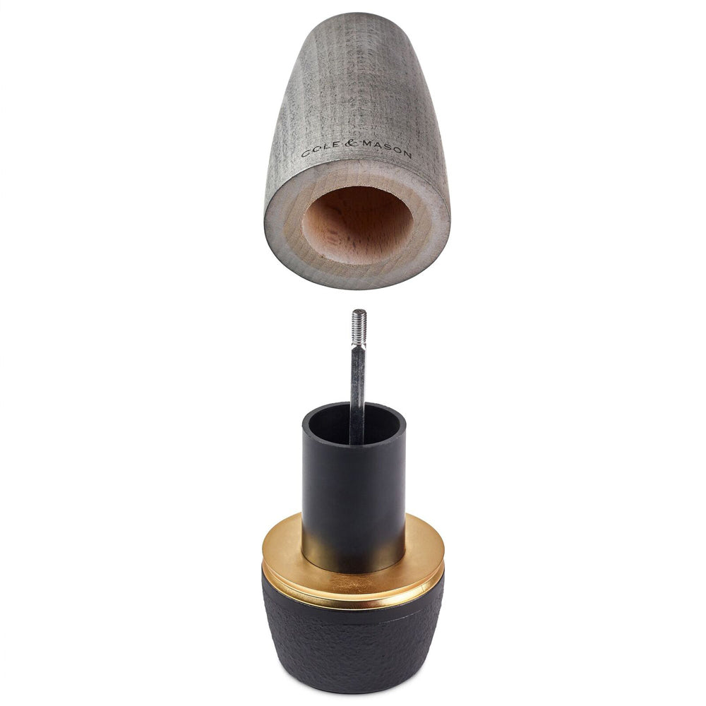 31292-cole-mason-bridgwater-13-5cm-cast-iron-beech-wood-pepper-mill-grey