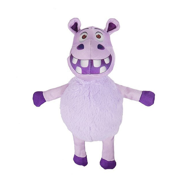 39037-rosewood-jolly-doggy-tough-safari-hippo-w-squeaker-pet-dog-fun-play-toy-purple