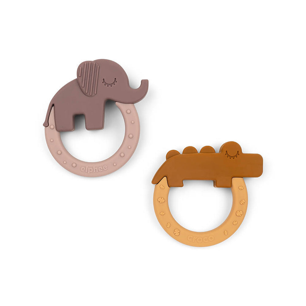 4019101-2pc-done-by-deer-silicone-baby-teether-deer-friends-0y-powder-mustard