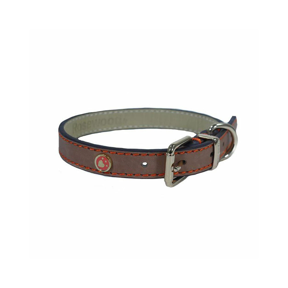 4027-rosewood-64cm-adjustable-leather-pet-dog-animal-collar-neck-strap-choker-brown