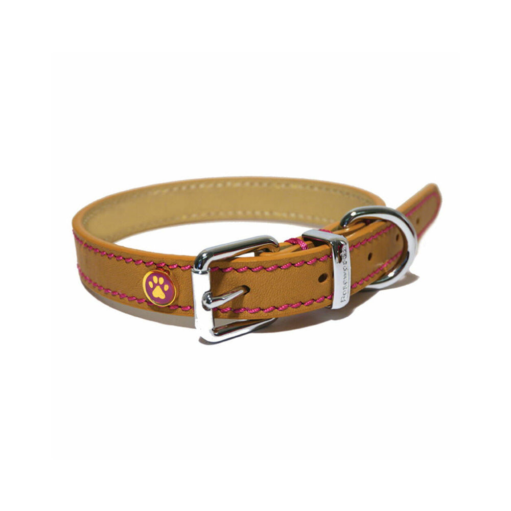 4030-rosewood-adjustable-73-5cm-leather-pet-dog-collar-neck-choker-strap-xl-brown