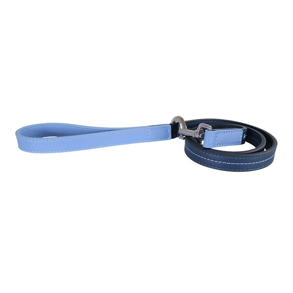 4157-rosewood-107cm-leather-pet-dog-lead-training-walking-animal-leash-baby-blue-navy