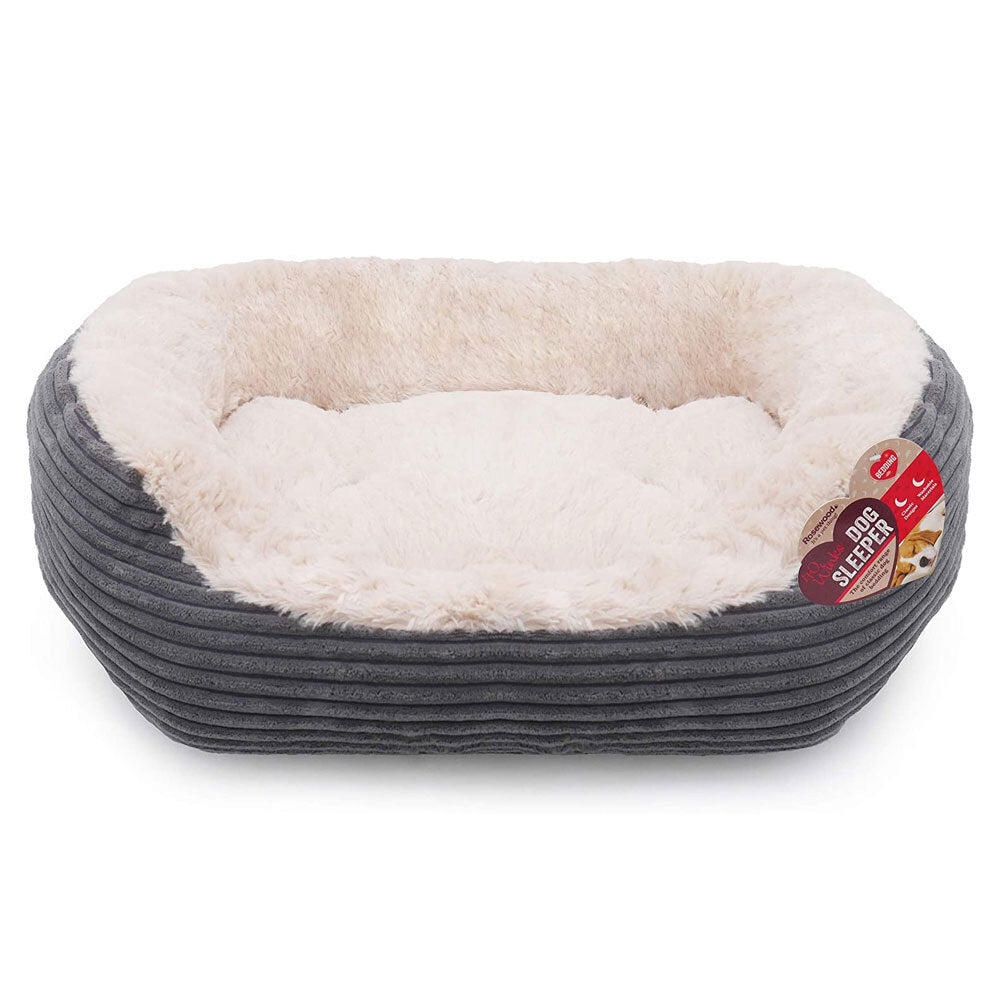 4300-rosewood-40-winks-dog-sleeper-grey-jumbo-cord-plush-pet-dog-bed-51cm