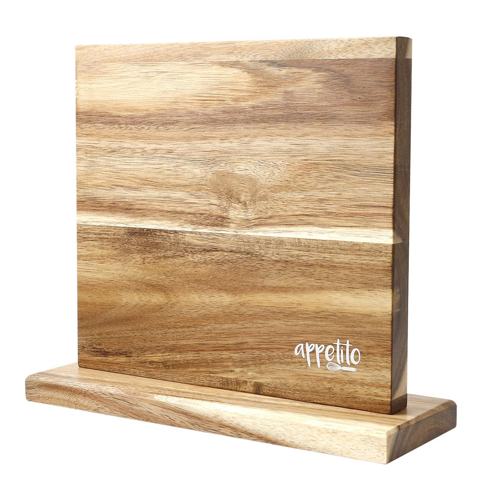 4331acw-appetito-double-sided-magnetic-knife-block-acacia-wood