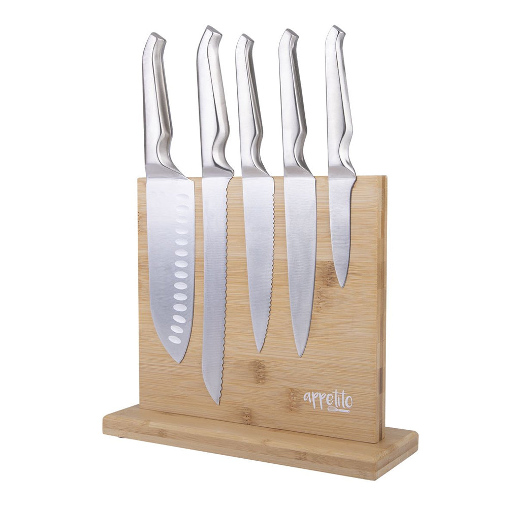 4331bmo-appetito-double-sided-magnetic-knife-block-holder-bamboo