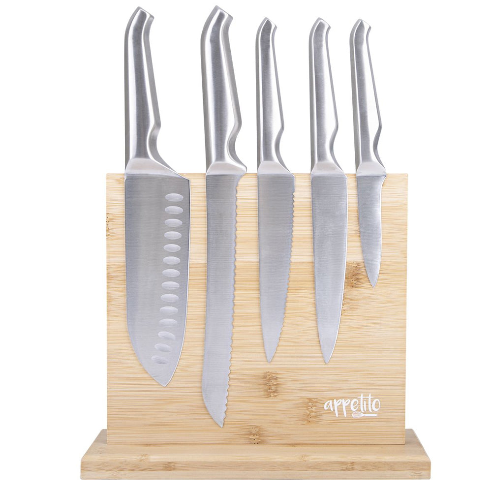 4331bmo-appetito-double-sided-magnetic-knife-block-holder-bamboo
