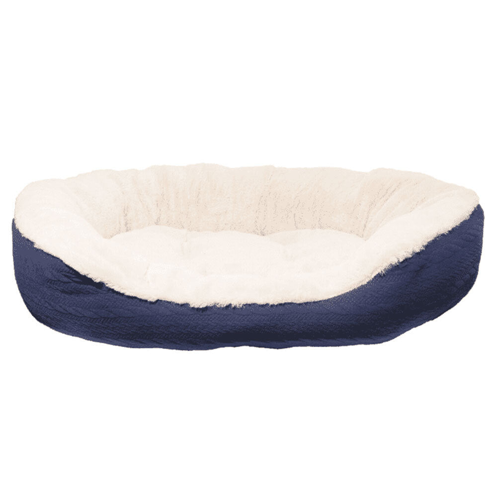4414-rosewood-40-winks-dog-sleeper-navy-cable-knit-oval-pet-dog-bed-63cm