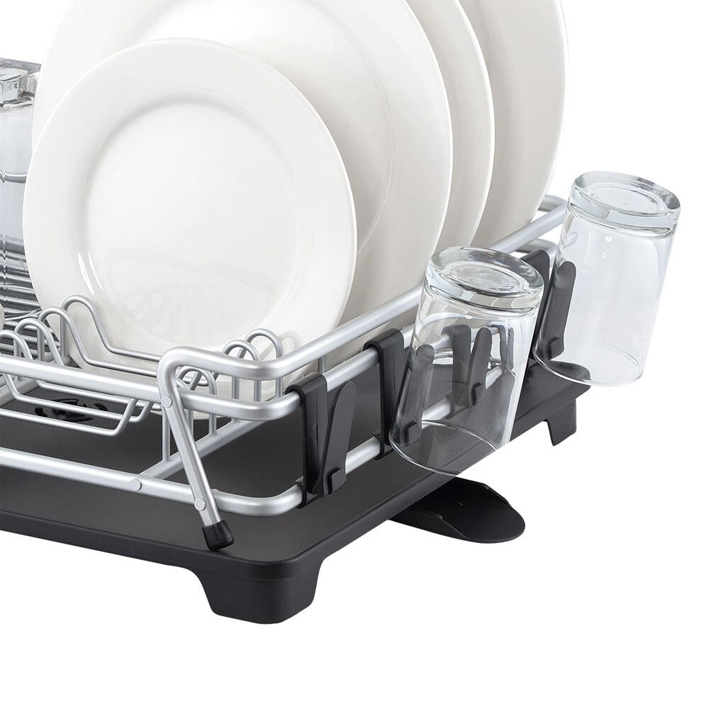 4571-1-d-line-pinnacle-53cm-aluminium-dish-wash-rack-w-draining-port-black