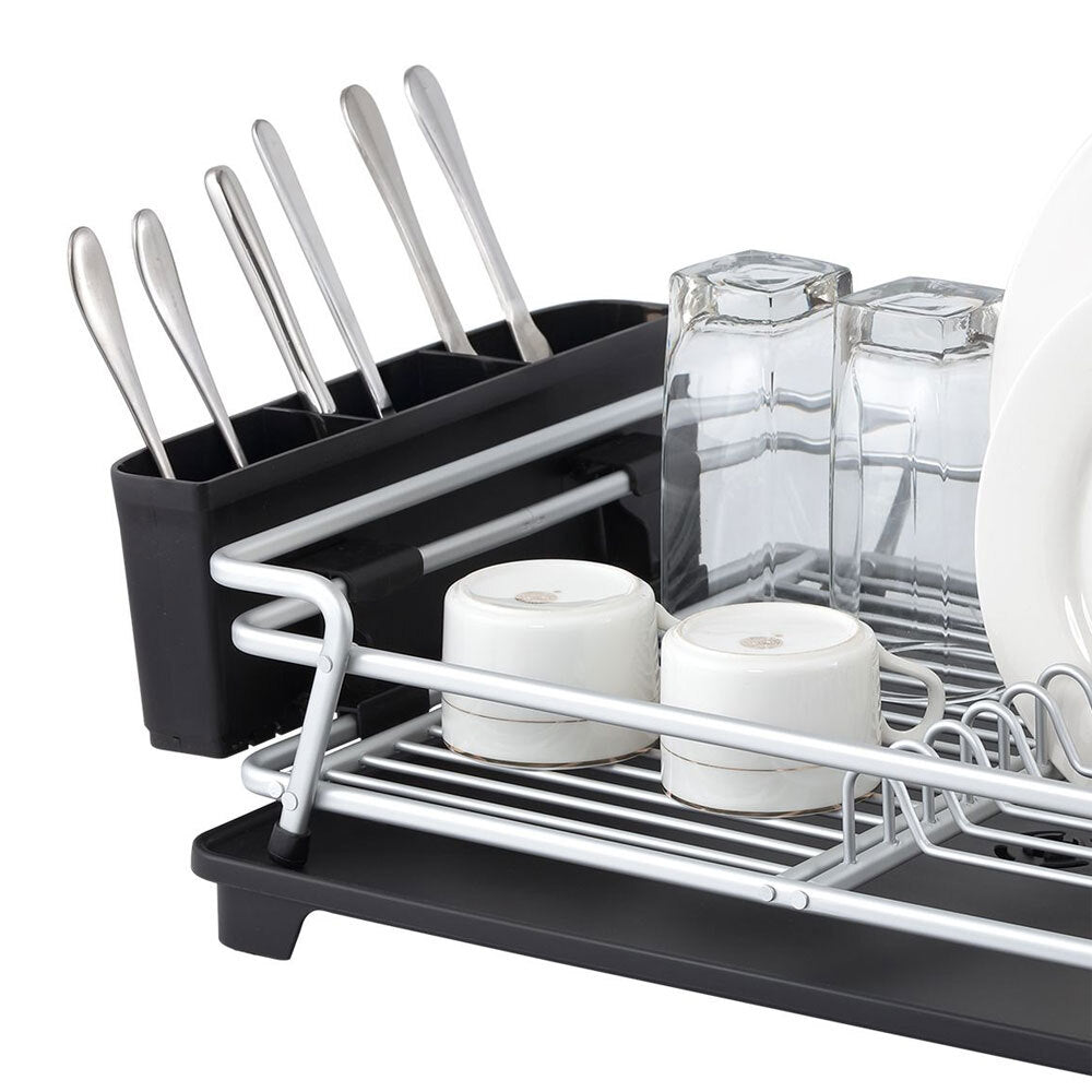 4571-1-d-line-pinnacle-53cm-aluminium-dish-wash-rack-w-draining-port-black