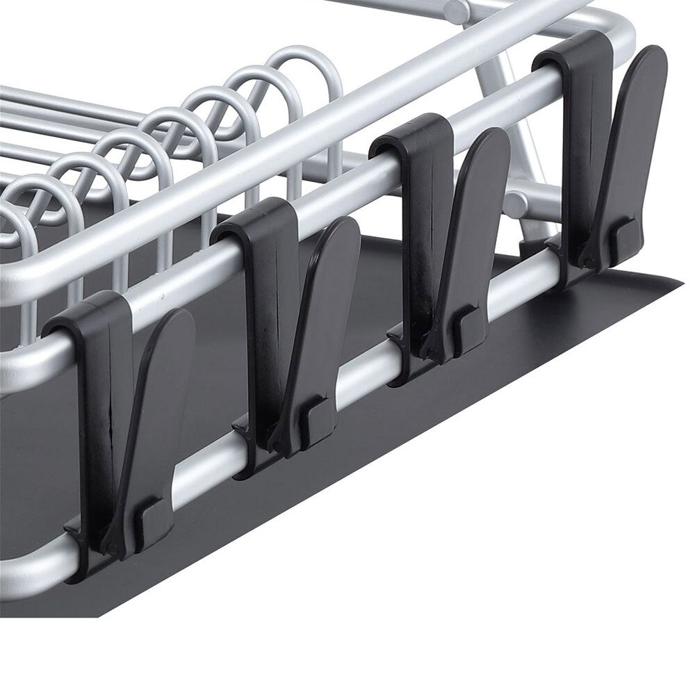 4571-1-d-line-pinnacle-53cm-aluminium-dish-wash-rack-w-draining-port-black