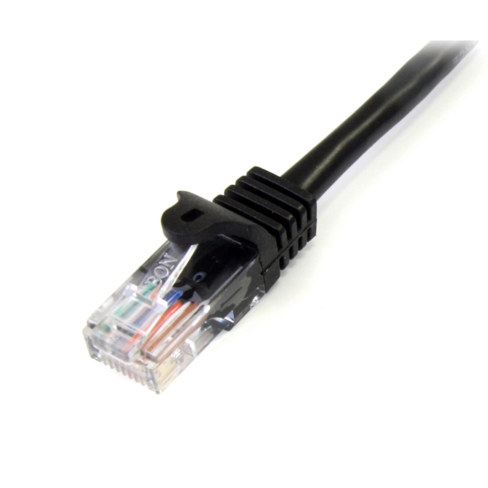 45pat3mbk-star-tech-3m-cat-5e-black-snagless-ethernet-patch-cable