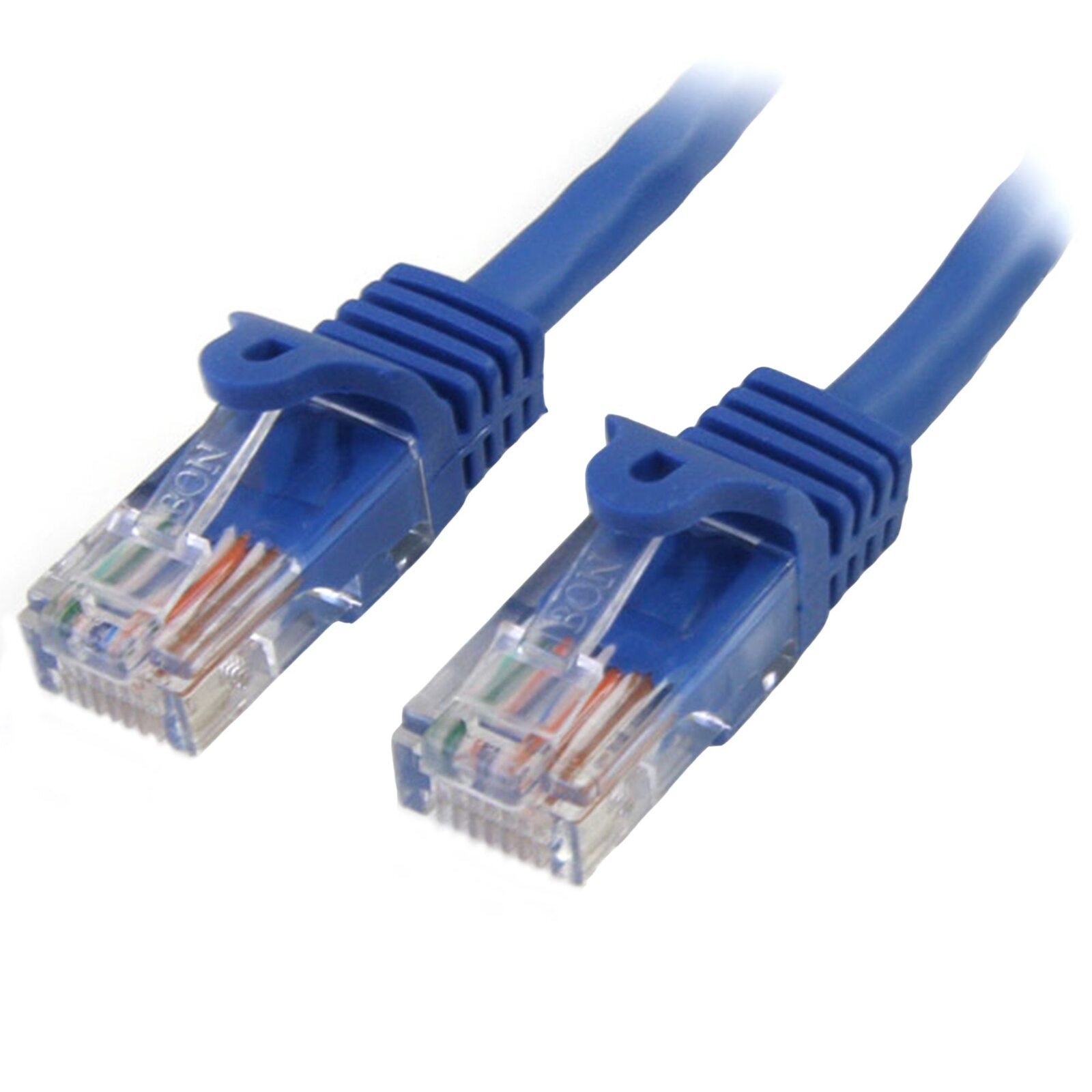 45pat3mbl-star-tech-3m-cat-5e-blue-snagless-ethernet-patch-cable