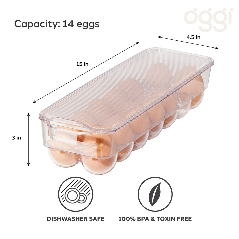 47220-oggi-stackable-14-egg-tray-37cm-storage-container-w-lid-clear