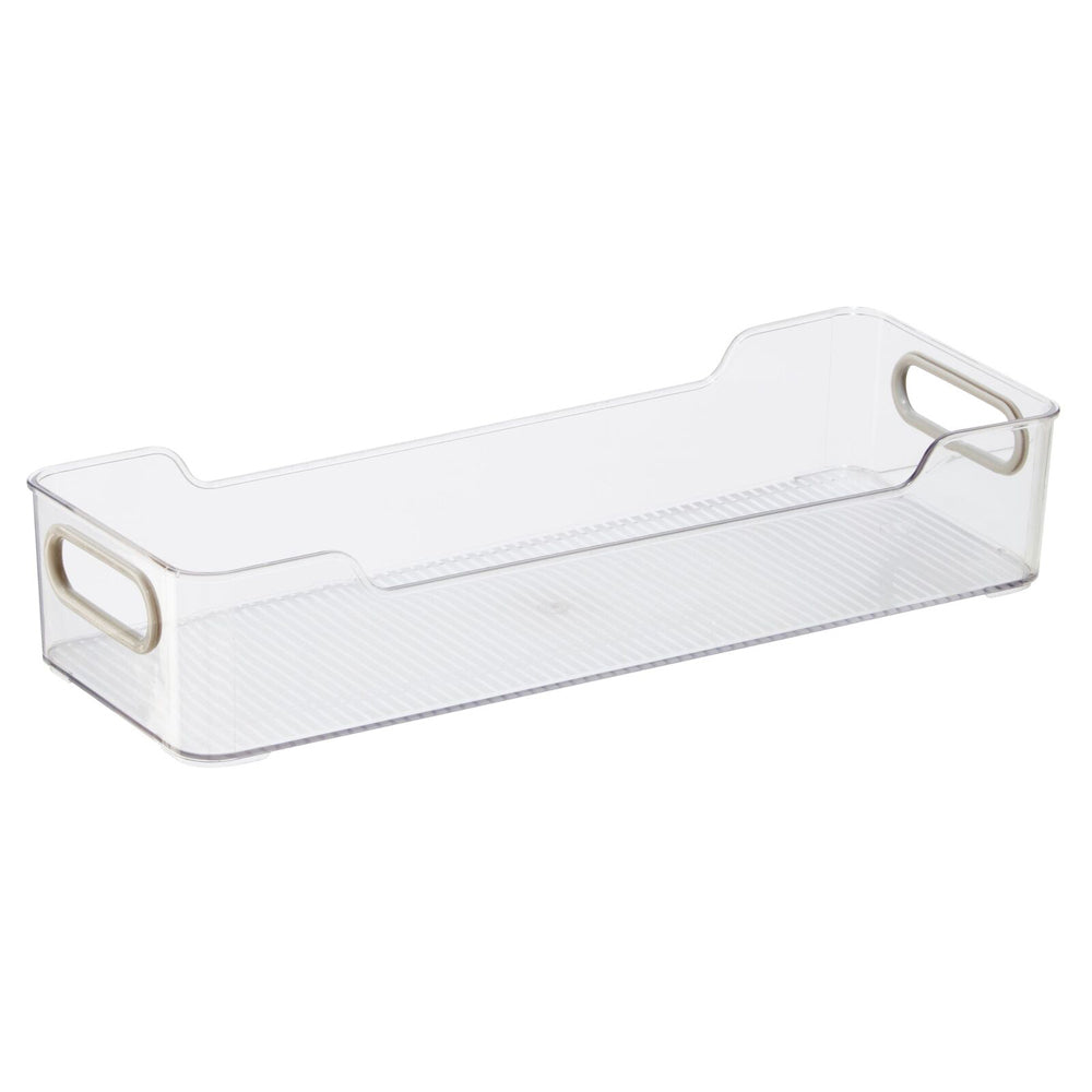 47241-oggi-36x7cm-cabinet-storage-bin-w-soft-grip-handles-clear