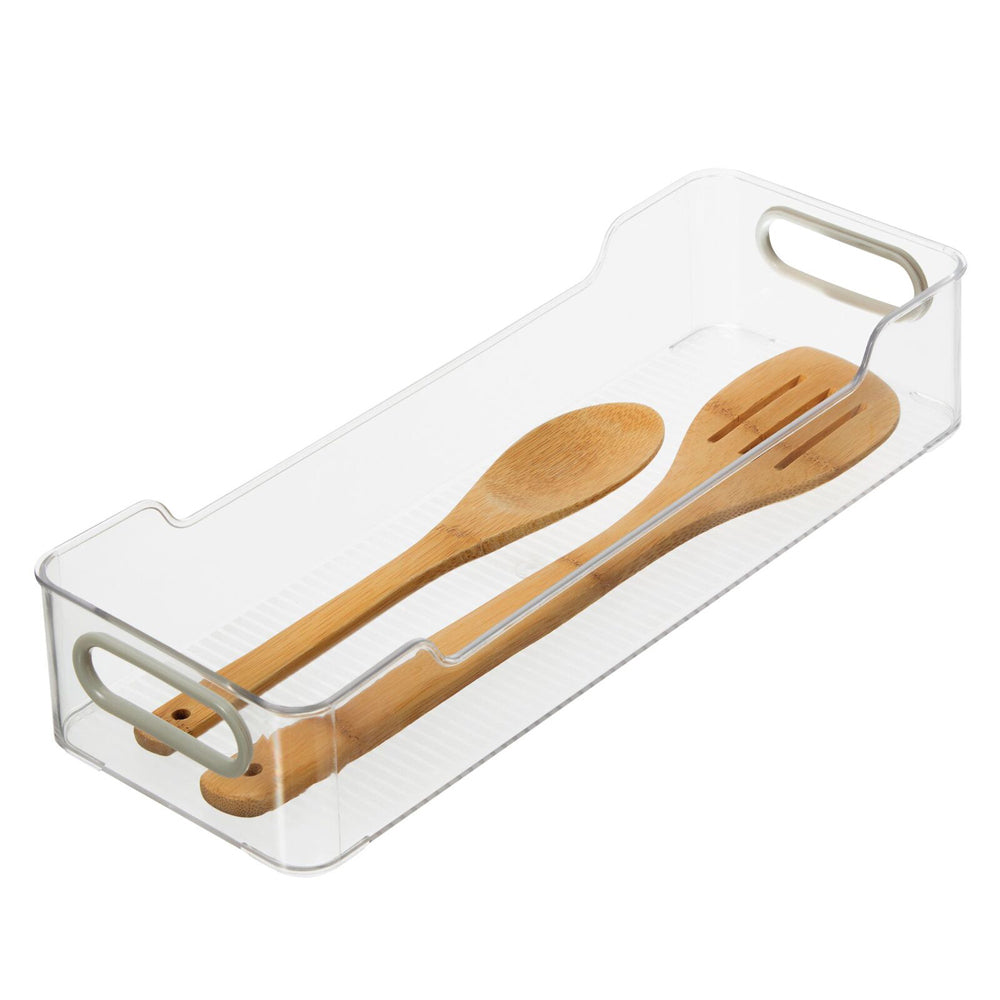 47241-oggi-36x7cm-cabinet-storage-bin-w-soft-grip-handles-clear