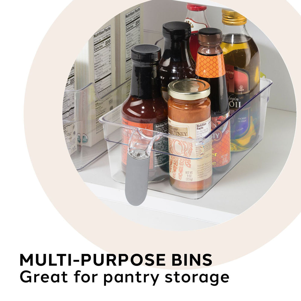 47250-2pc-oggi-cabinet-storage-bins-food-container-w-grip-handles-medium-clear