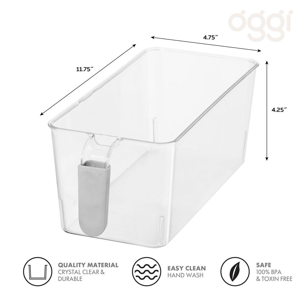 47250-2pc-oggi-cabinet-storage-bins-food-container-w-grip-handles-medium-clear