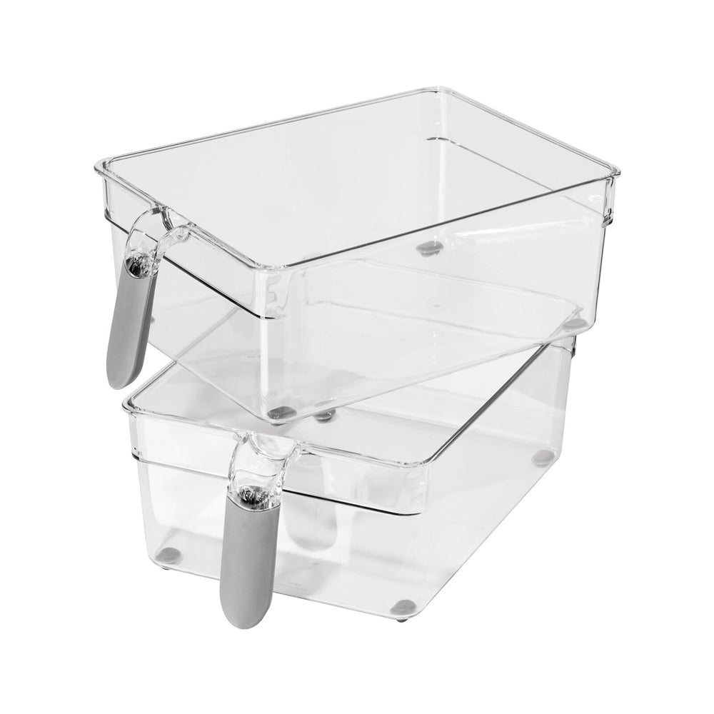 47251-2pc-oggi-cabinet-storage-bins-food-container-w-grip-handles-large-clear