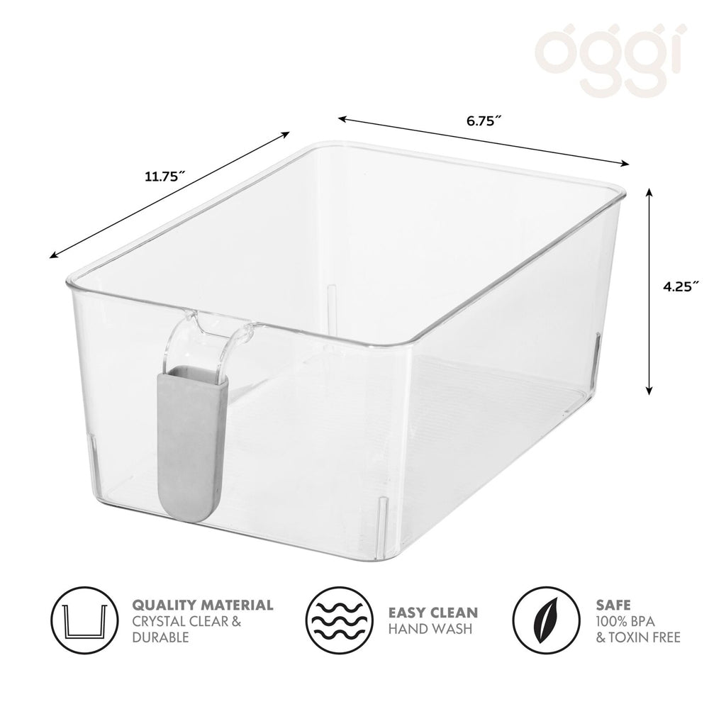 47251-2pc-oggi-cabinet-storage-bins-food-container-w-grip-handles-large-clear